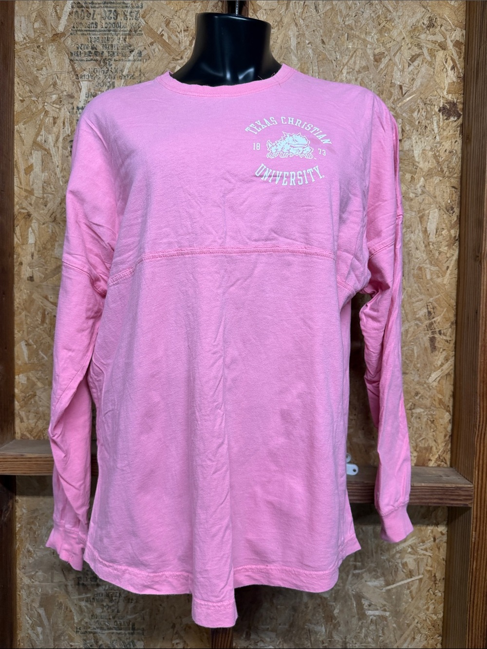 TCU Long-Sleeve Crewneck Shirt